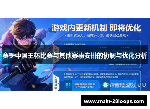 赛季中国王杯比赛与其他赛事安排的协调与优化分析 赛季中国王杯比赛与其他赛事安排的协调与优化分析