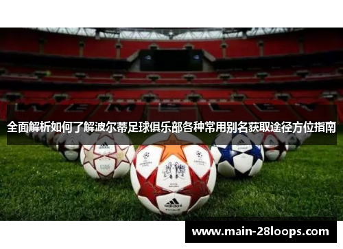 全面解析如何了解波尔蒂足球俱乐部各种常用别名获取途径方位指南 全面解析如何了解波尔蒂足球俱乐部各种常用别名获取途径方位指南